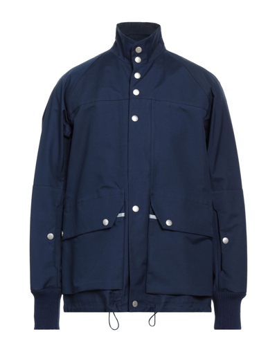 Shop Spiewak Man Jacket Blue Size Xl Cotton, Nylon
