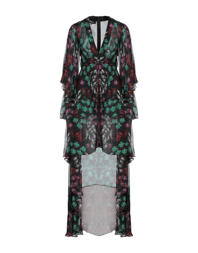 Rochas Midi Dresses In Black