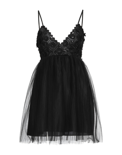 Shop Nora Barth Woman Mini Dress Black Size 10 Polyester