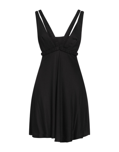 Shop Giovanni Bedin Short Dresses In Black