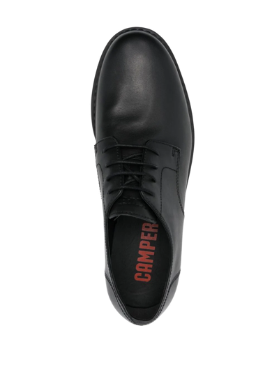 Shop Camper 30mm Chunky Lace-up Derby Shoes In Black