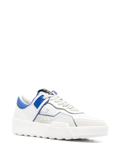 Shop Moncler Promyx Space Low-top Sneakers In White