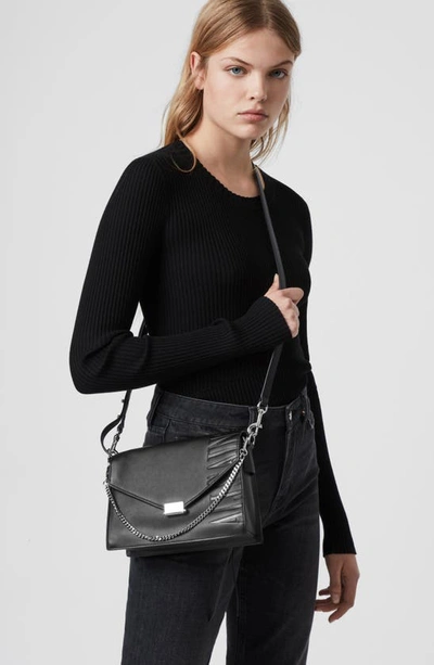 Shop Allsaints Redchurch Shoulder Bag In Black