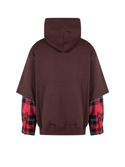 Marni Sweatshirt In Brown Cotton In Brown