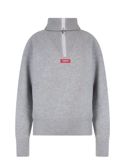 Shop Coperni Sweater In Grey