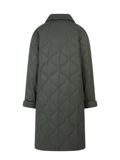 A.p.c. Down Jackets In Green