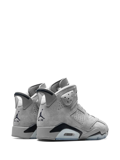 Shop Jordan Air  6 "georgetown" Sneakers In Grey