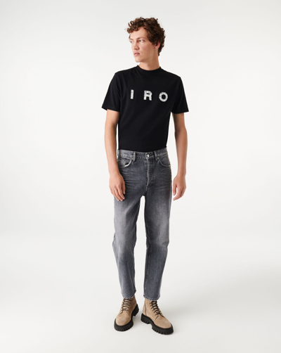 Shop Iro Rod Ankle-length Straight Jeans