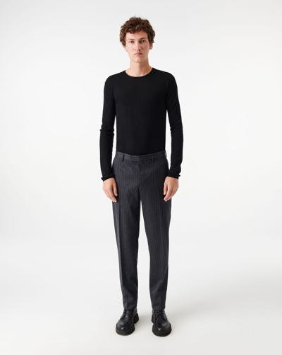 Shop Iro Piteaslim Suit Pants In Dark Grey
