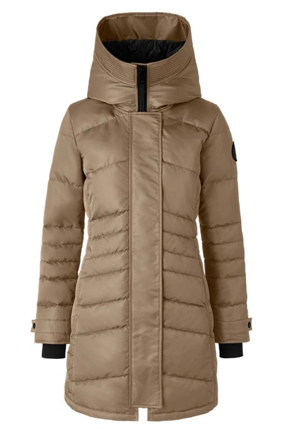 Canada Goose Lorette Water Repellent 625 Fill Power Down Parka In Quicksand