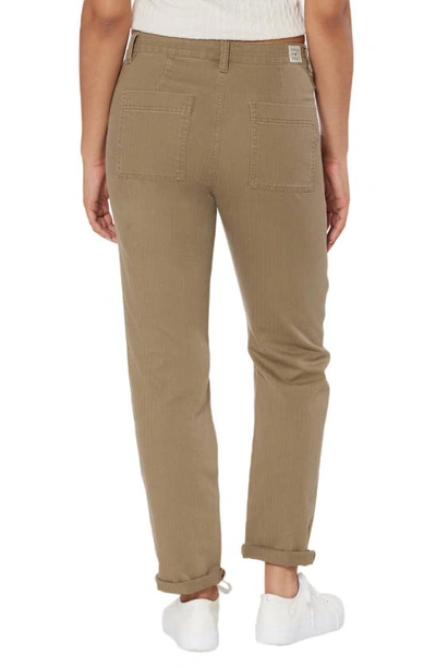 Shop Supplies By Union Bay Dakota Stretch Herringbone Pants In Lt Walnut Khaki