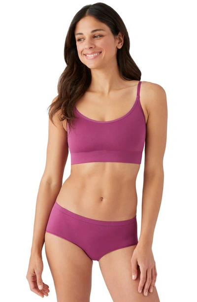 Shop B.tempt'd By Wacoal Comfort Intended Bralette In Raspberry Coulis