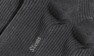 Shop Stems 3-pack Cotton & Cashmere Blend Crew Socks In Black/ Black/ Black