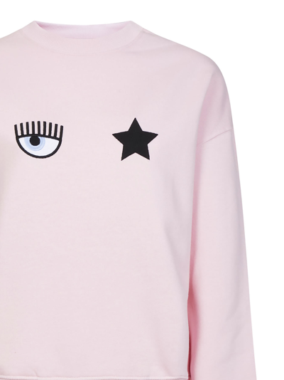 Shop Chiara Ferragni Sweatshirt In Pink