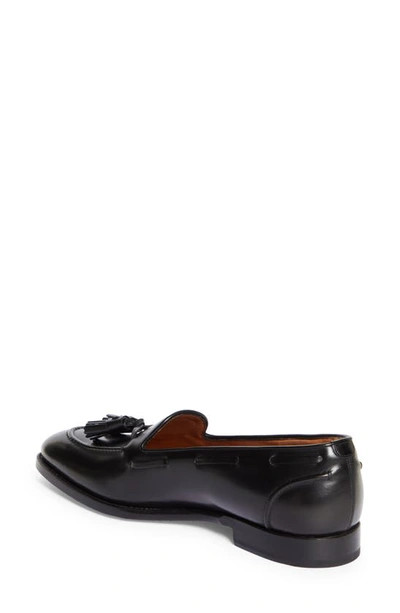 Ralph Lauren Luther Tassel Moc Toe Loafer In Black
