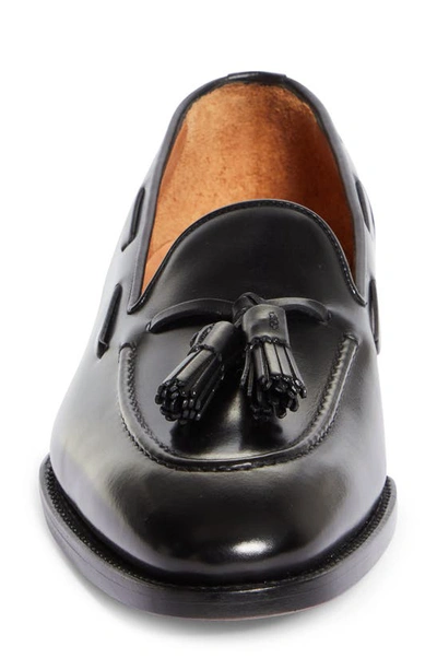 Ralph Lauren Luther Tassel Moc Toe Loafer In Black