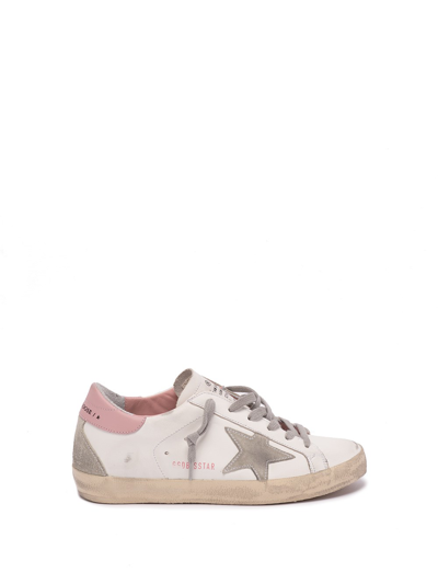 Shop Golden Goose `super-star` Sneakers In White