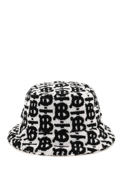Shop Burberry Jacquard Terry Bucket Hat In Multicolor
