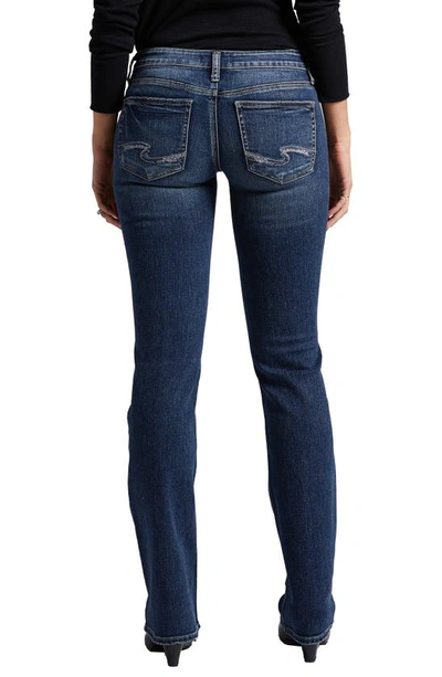 Shop Silver Jeans Co. Tuesday Low Rise Slim Bootcut Jeans In Indigo