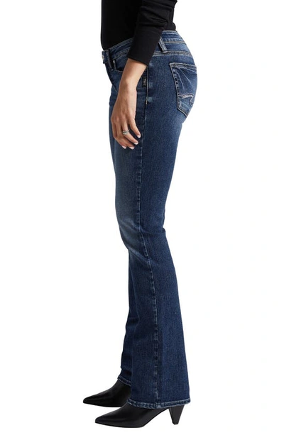 Silver Jeans Co. Tuesday Low Rise Slim Bootcut Jeans In Indigo
