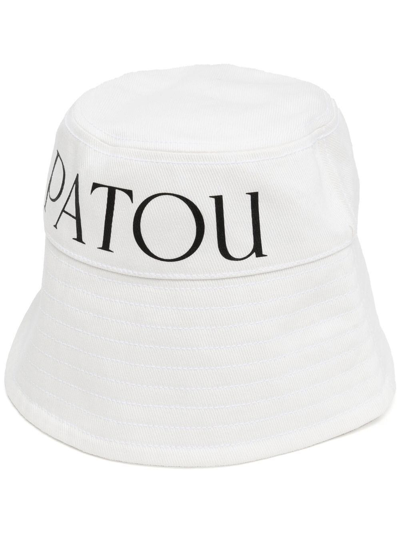 Shop Patou Women's White Cotton Hat