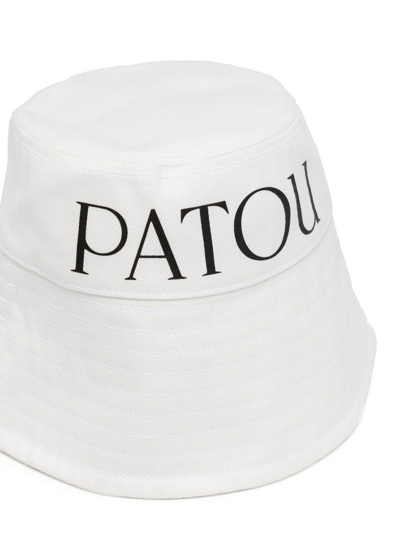 Shop Patou Women's White Cotton Hat