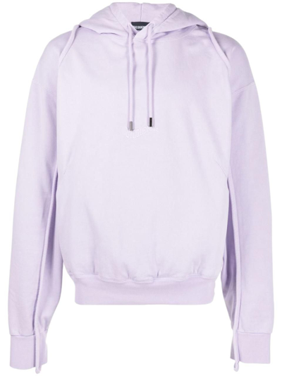 Shop Jacquemus Men's Purple Other Materials Sweater