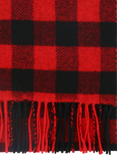 Shop Woolrich Men's Red Other Materials Scarf