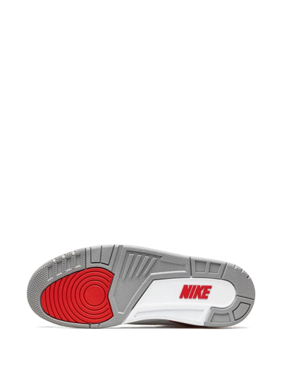 Shop Jordan Air  3 Retro Og "fire Red 2022" Sneakers In White