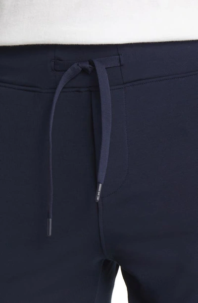 Cozy Earth Ultrasoft Jogger Pajama Shorts In Navy