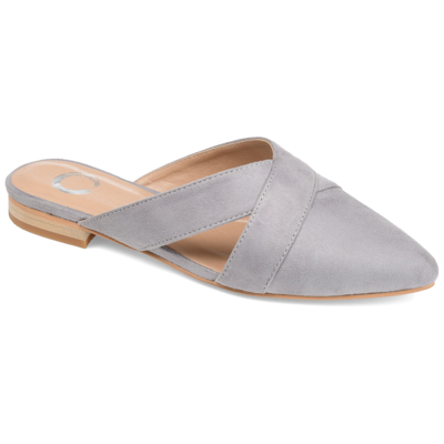 Shop Journee Collection Collection Women's Giada Mule In Grey