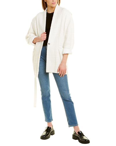 Shop Iro Ankyl Cardigan In White