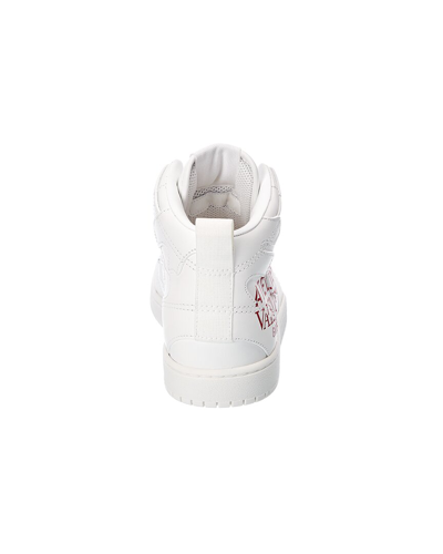 Shop Valentino Atelier 07 Leather Sneaker In White