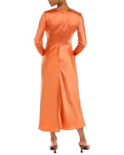 Shop C/meo Collective Contempo Midi Dress In Orange