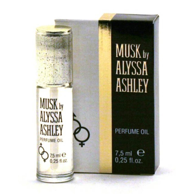 Shop Alyssa Ashley Musk - Oil .25 oz In Silver