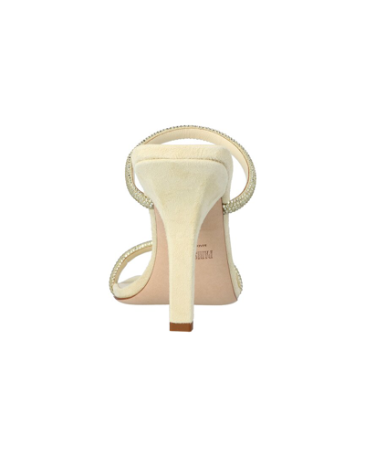 Paris Texas Holly Linda 90mm Embellished Mules In Yellow
