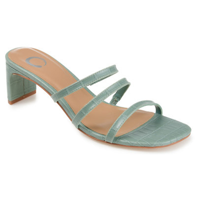 Journee Collection Journee Hariett Pump In Green