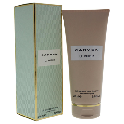 Shop Carven W-sc-4218 6.66 oz Le Parfum Perfumed Body Milk For Women In Green