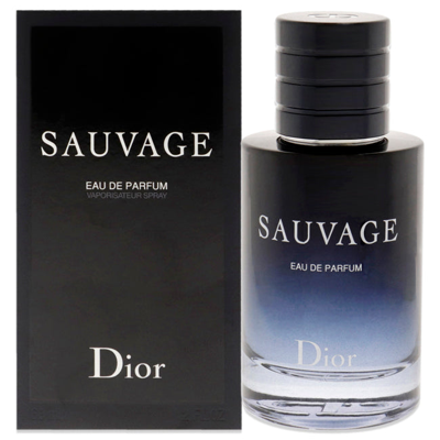 Shop Dior Sauvage By Christian  For Men - 2 oz Edp Spray In Black