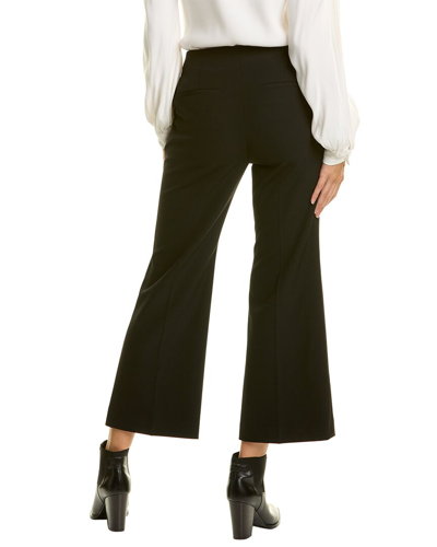 Shop Proenza Schouler Technical Suiting Wool-blend Flare Pant In Black