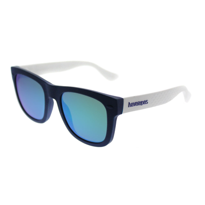 Shop Havaianas Ha Paraty/m Qmb Z9 Unisex Square Sunglasses In Blue