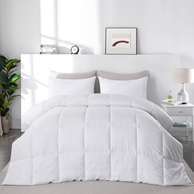 Shop Puredown Peace Nest All Season Down Alternative Comforter In White