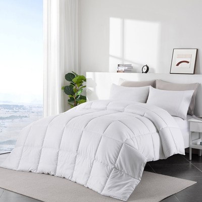 Shop Puredown Peace Nest All Season Down Alternative Comforter In White