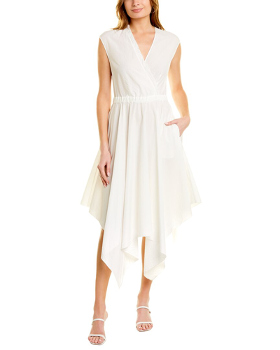 Shop Lorena Antoniazzi Midi Dress In White