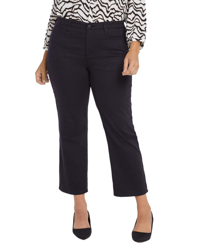 Shop Nydj Plus Relaxed Piper Ankle Cut Jean In Black