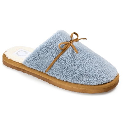 Journee Collection Collection Women's Tru Comfort Foam Melodie Slipper In Grey