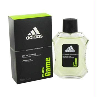 Shop Adidas Originals Adidas Pure Game By Adidas Eau De Toilette Spray 3.4 oz In Orange