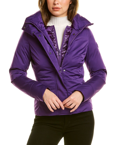 Shop Colmar Parka Jacket In Purple