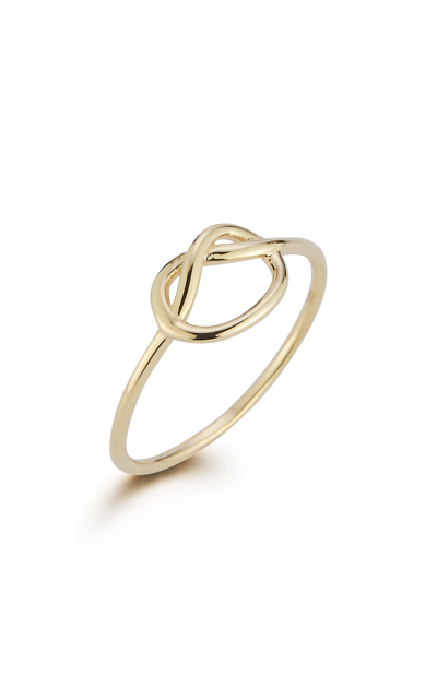 Shop Ember Fine Jewelry 14k Gold Love Knot Ring In White