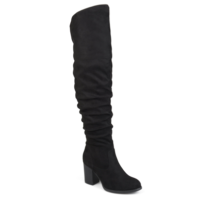 JOURNEE COLLECTION COLLECTION WOMEN'S WIDE WIDTH EXTRA WIDE CALF KAISON BOOT 